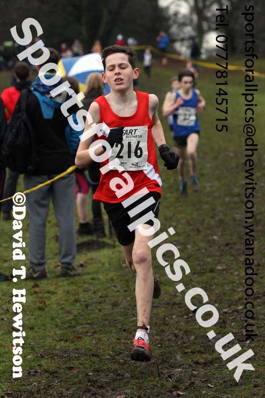Boys under-13s Northern Cross Country, Knowsley Safari Park. Photo: David T. Hewitson/Sports for All Pics